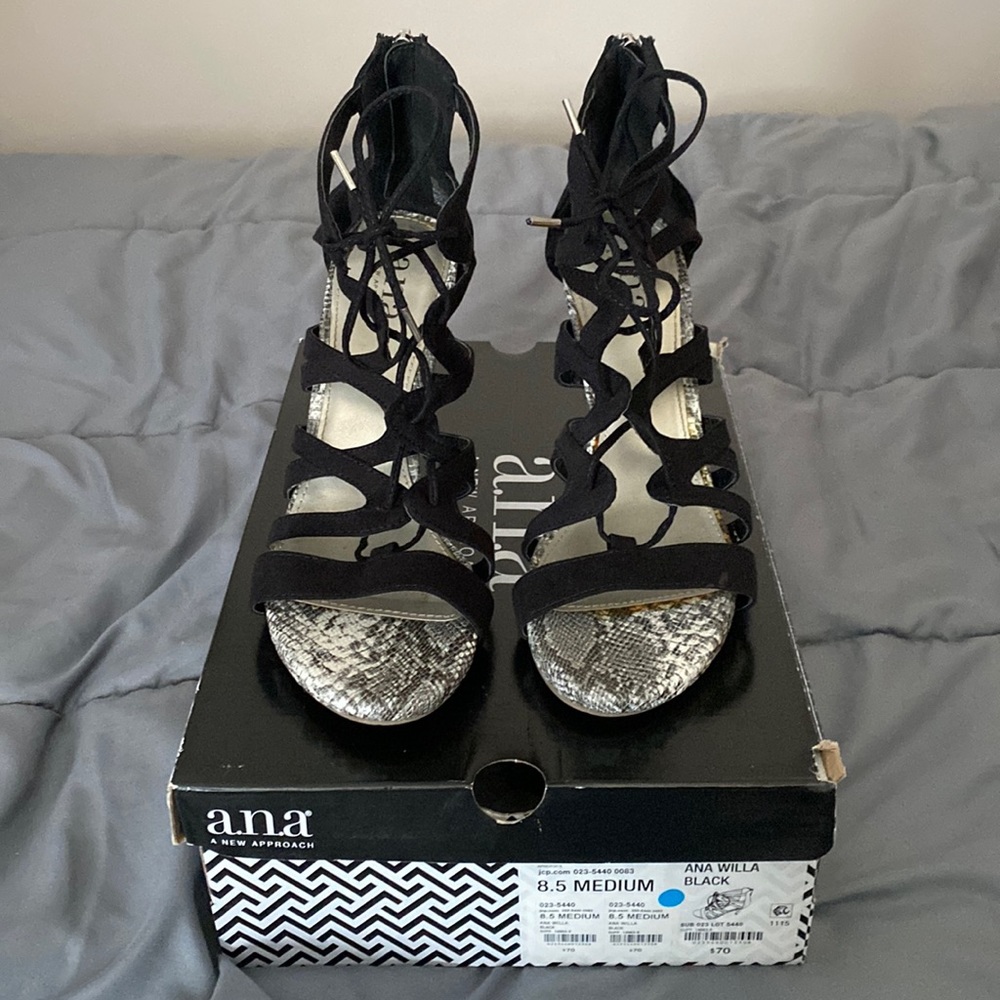 Black heels